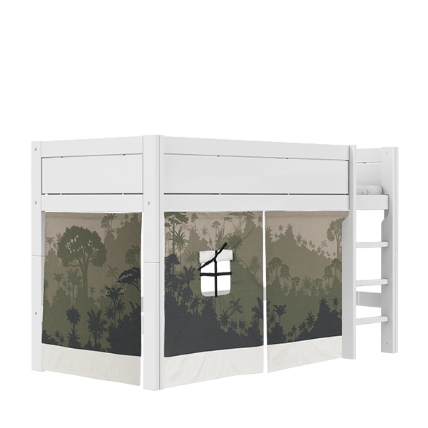 Play Curtain for Mid Sleeper Bed - Panda Paradise