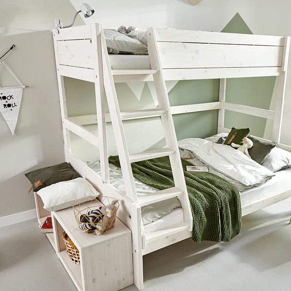 Family Bunk Bed with Ladder 90/140x200 cm