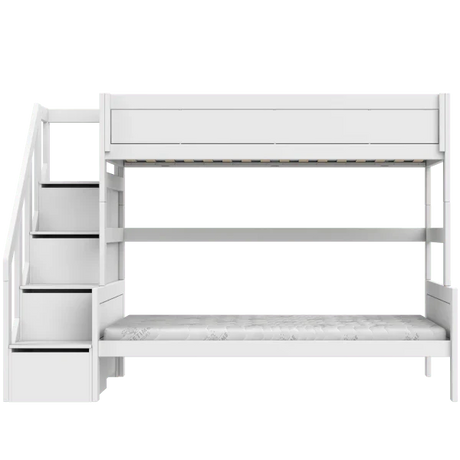 Family Bunk Bed with Staircase 90/120x200 cm