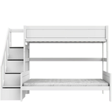Family Bunk Bed with Staircase 90/140x200 cm