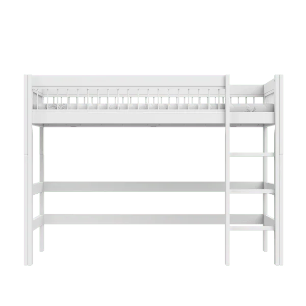 High Sleeper Bed 152 cm with Ladder - Breeze