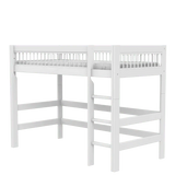 High Sleeper Bed 152 cm with Ladder - Breeze