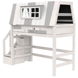 High Sleeper Bed 152 cm with House- My Hangout