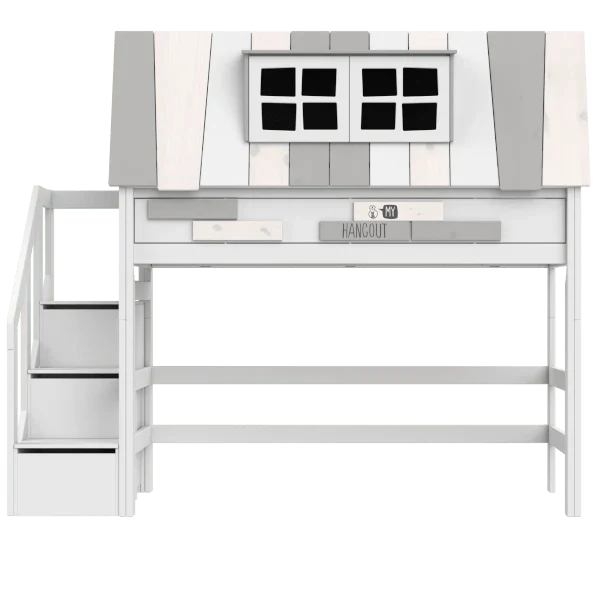 High Sleeper Bed 152 cm with House- My Hangout