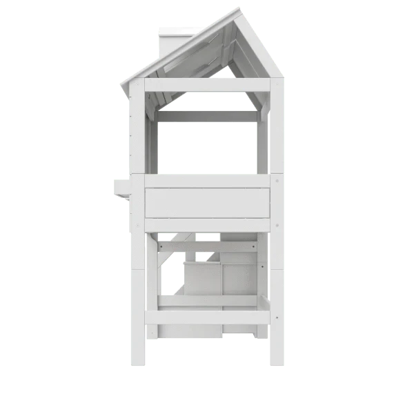 Mid Sleeper Bed 128 cm with House - Lake House