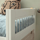 Mid Sleeper Bed 128 cm with Ladder - Breeze