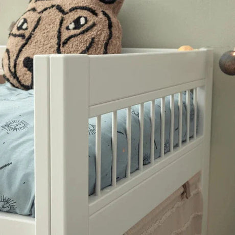 Mid Sleeper Bed 128 cm with Ladder - Breeze