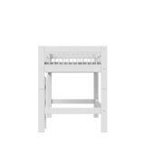 Mid Sleeper Bed 128 cm with Ladder - Breeze