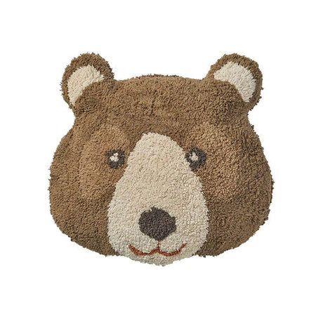 Bear Shaped Cushion - Canoe Adventure