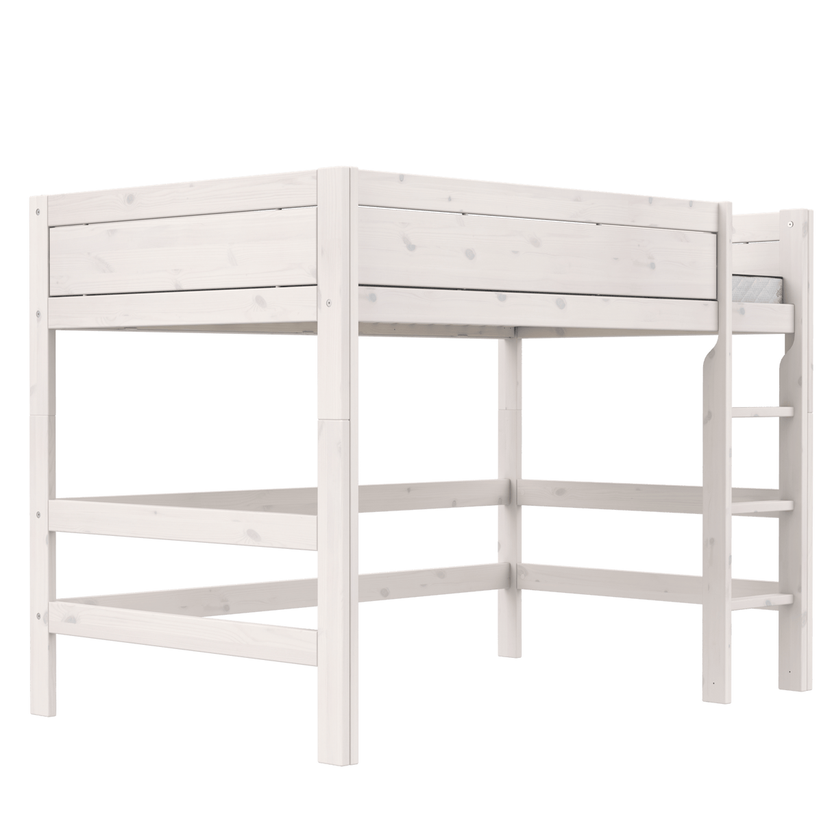 High Sleeper Bed 152 with Ladder 120x200 cm