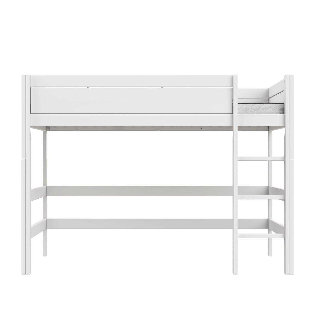 High Sleeper Bed 152 with Ladder 120x200 cm