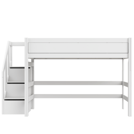 High Sleeper Bed 152 with Staircase 120x200 cm