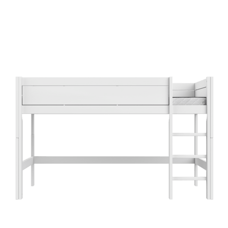 Mid Sleeper Bed 128 cm with Ladder 120x200 cm