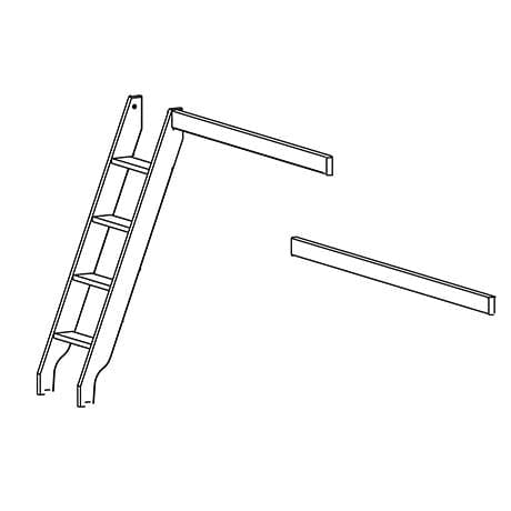 Ladder and Parts for Family Bunk Bed