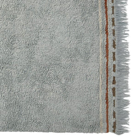 Blue Tufted Rug - Canoe Adventure