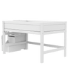 Mid Sleeper Bed 128 cm with Staircase 120x200 cm