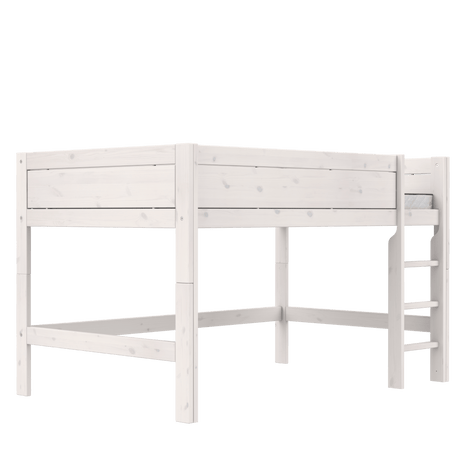 Mid Sleeper Bed 128 cm with Ladder 120x200 cm