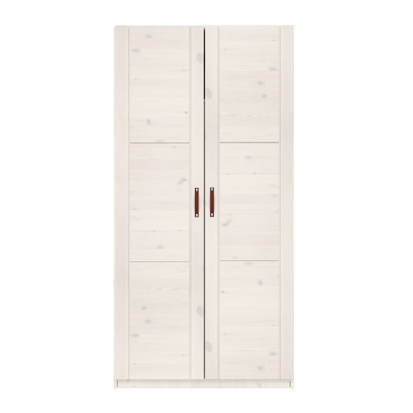 Wardrobe with Shelves and Clothes Rail, 100 cm