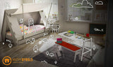 Mathy By Bols Tent Bed with Optional Trundle 