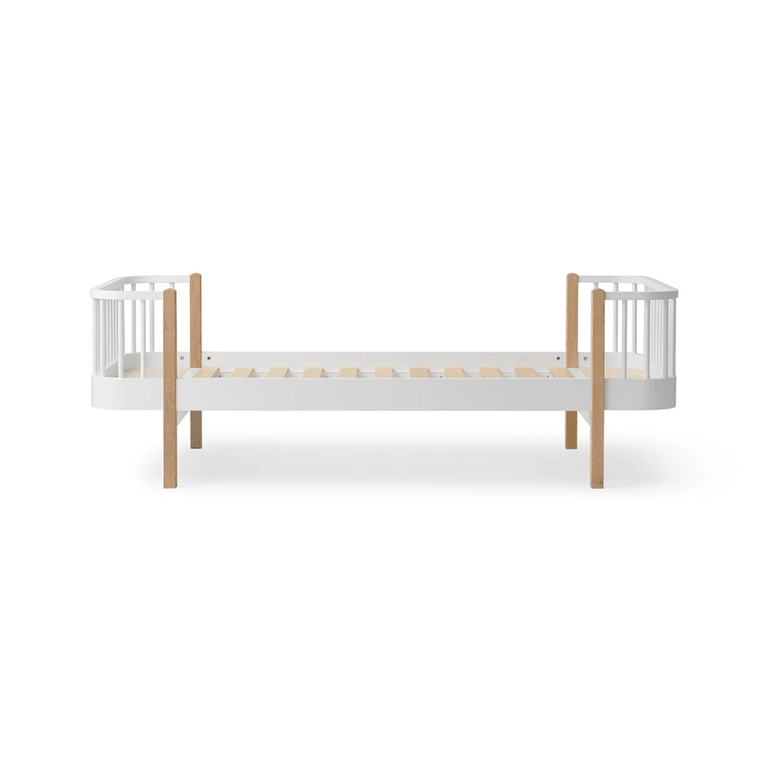 Oliver Furniture Wood Original Bed in White/Oak
