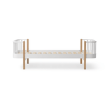 Oliver Furniture Wood Original Bed in White/Oak