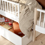 Oliver Furniture Wood Original Bed in White/Oak